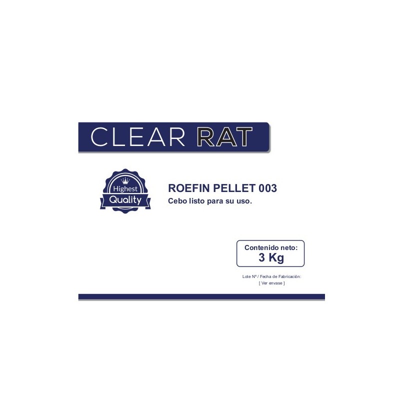 Clear Rat Super By Drago 3 Kg