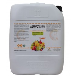 AGROPOTASIÓN está desarrollado para regular el movimiento de agua y el reparto de los nutrientes desde la hoja hacia los frutos 
