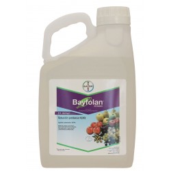 Bayfolan Potasio es una solución de alta riqueza en potasio. Se emplea en pulverización foliar para mejorar los contenidos de po