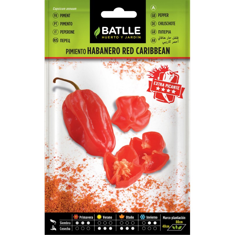 Batlle - Pimiento Habanero Red Caribean