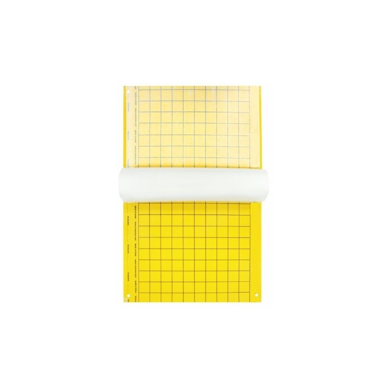 Placas Cromotrópicas Amarillas, 25 × 40