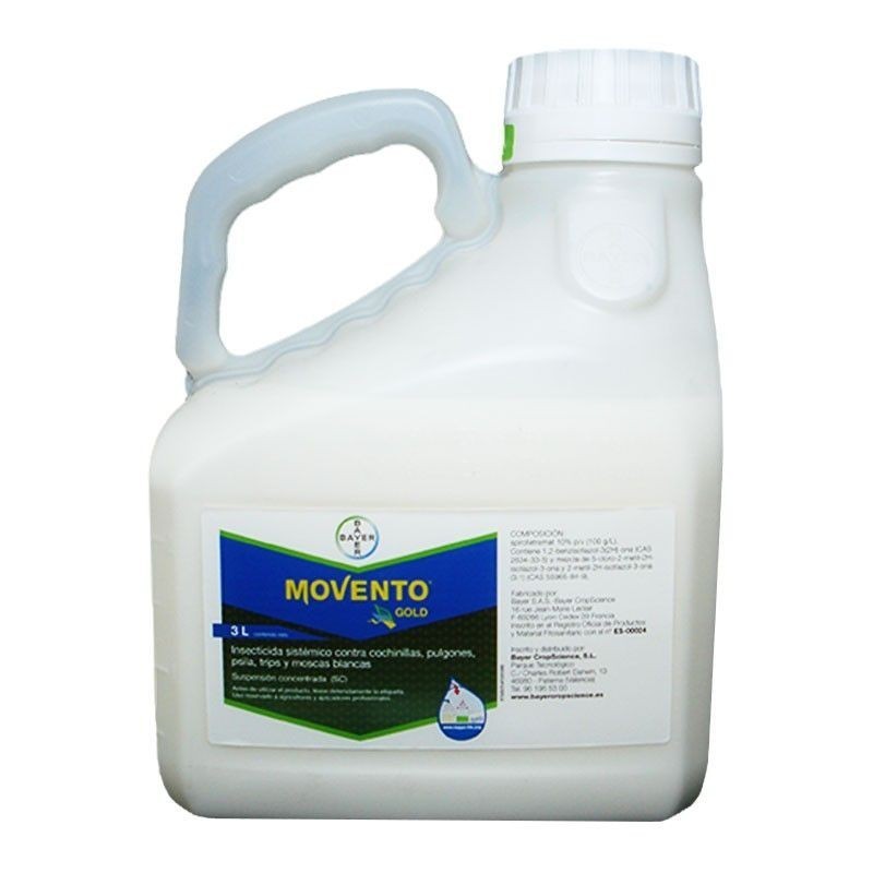 Movento Gold es un insecticida que contiene spirotetramat, sustancia activa perteneciente a la nueva familia química de los deri